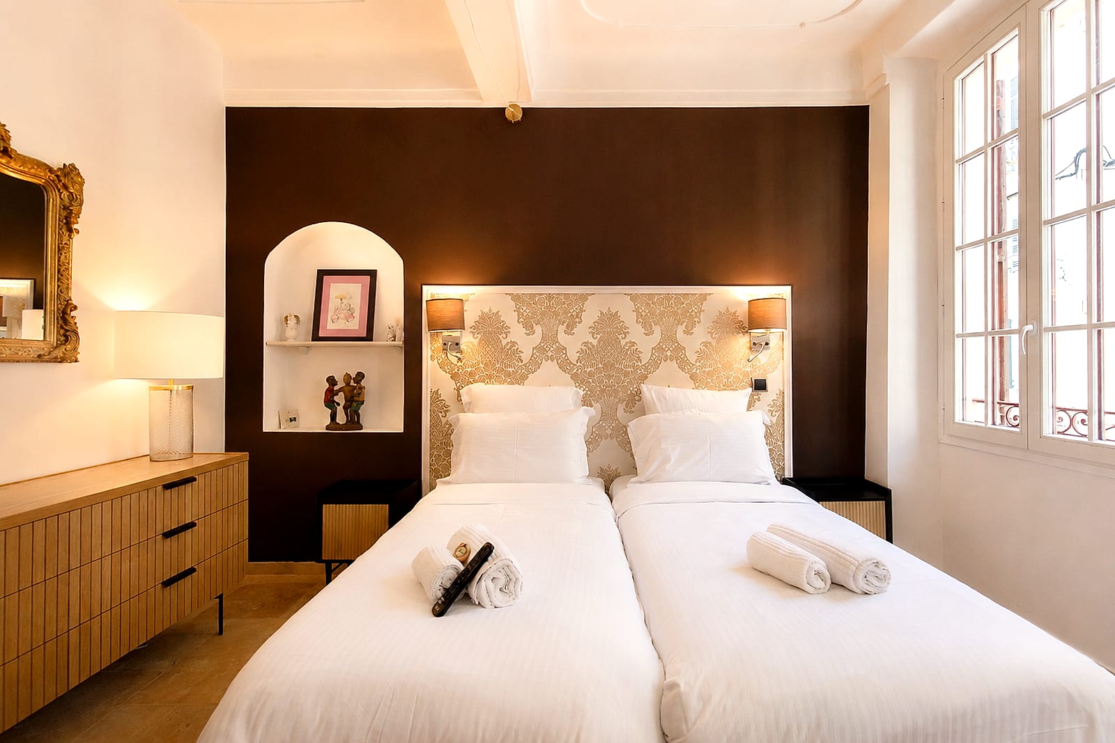 Maison Baieta — Master bedroom II, holiday rental in Old Antibes
