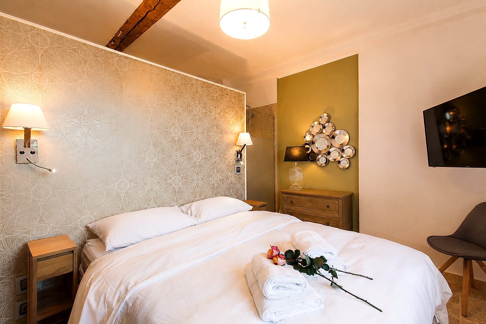 Maison Baieta — Master bedroom III, holiday rental in Old Antibes