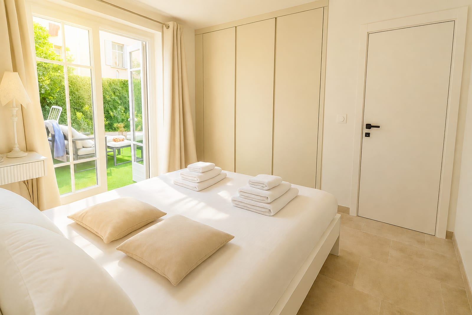 Maison BenEstre — The bedroom, holiday rental in Old Antibes
