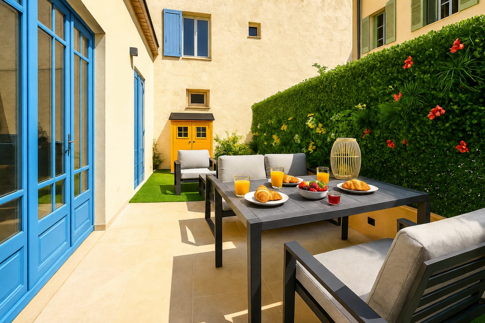 Maison BenEstre — The garden, holiday rental in Old Antibes