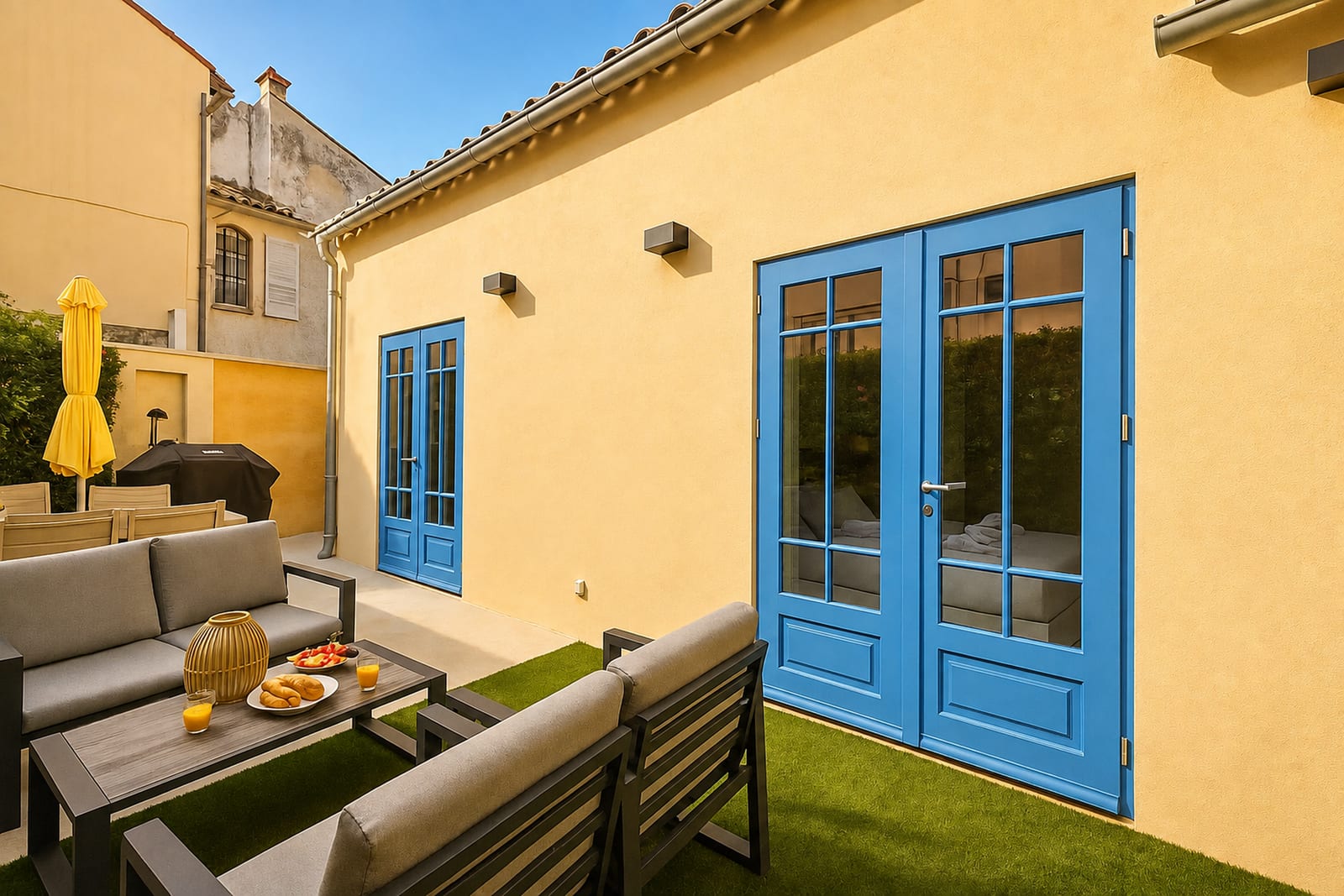 Maison BenEstre — The garden, holiday rental in Old Antibes