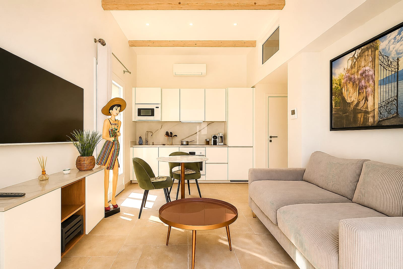 Maison BenEstre — The living room, holiday rental in Old Antibes