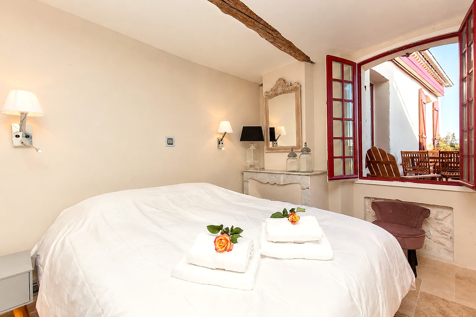 Maison Marina — Master bedroom II, holiday rental in Old Antibes