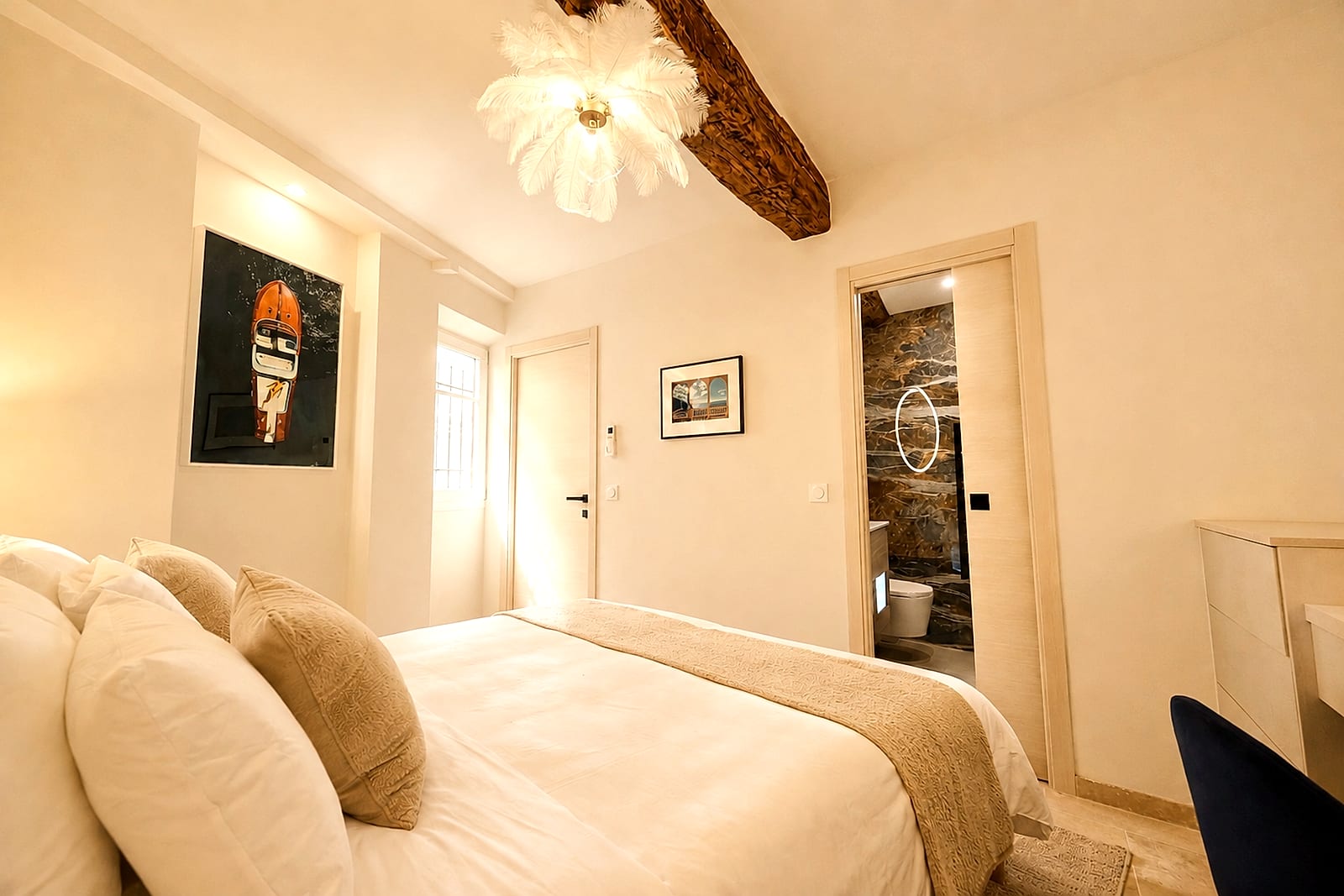 Maison Soleiha — Master bedroom I, holiday rental in Old Antibes